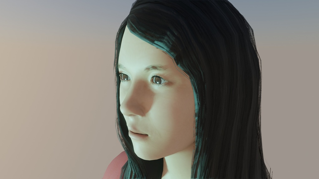 【3Dキャラクター】霊感 強めな田所さん