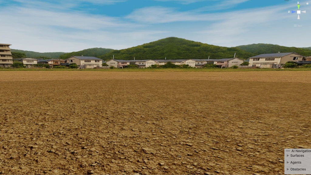 【3D環境・ワールド】あたしの実家の町Skyboxマテリアル