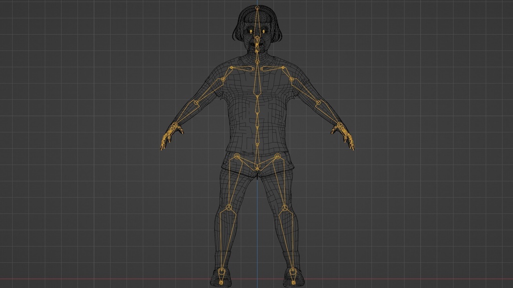 【3Dキャラクター】NOと言われたダンサー しげさん