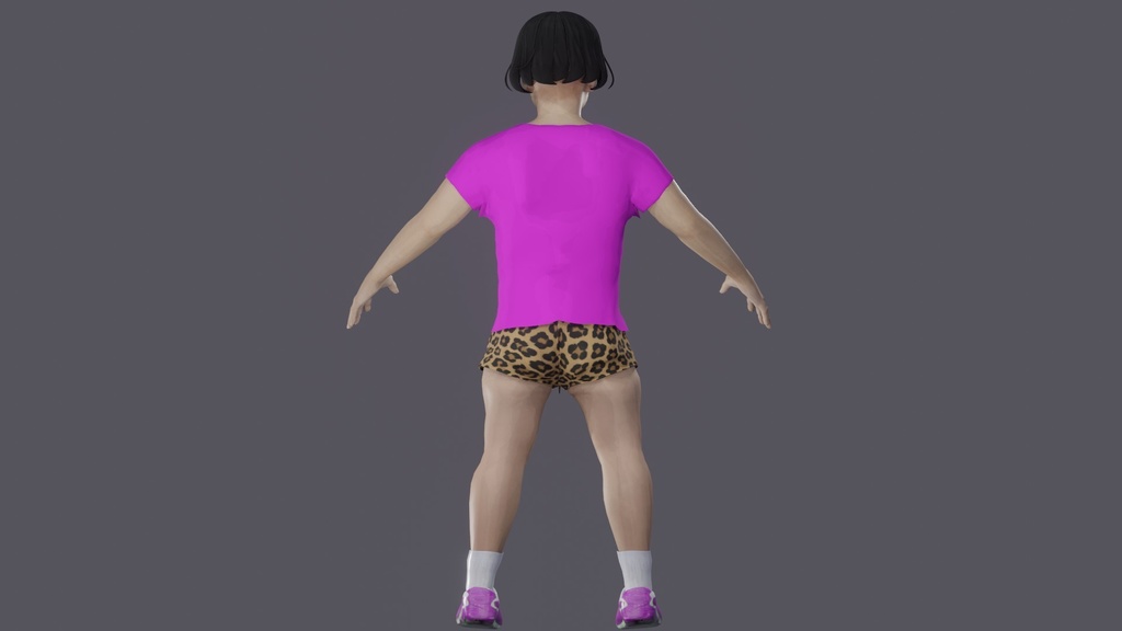 【3Dキャラクター】NOと言われたダンサー しげさん