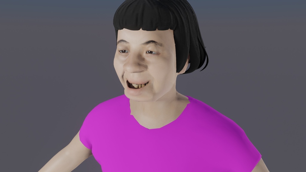 【3Dキャラクター】NOと言われたダンサー しげさん