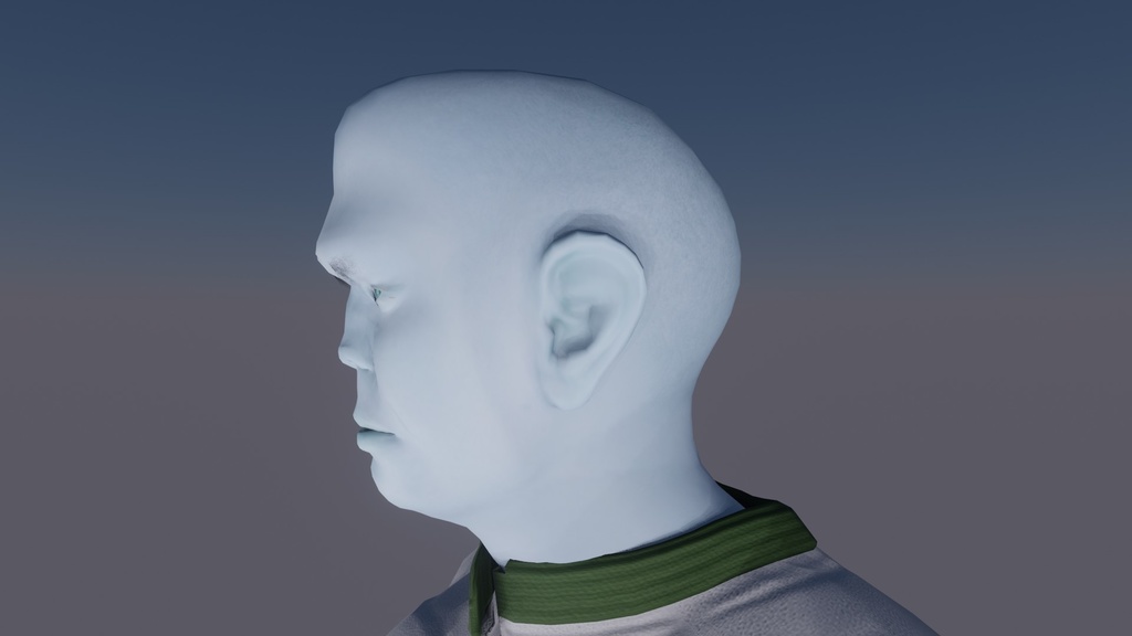 【3Dキャラクター】異星人パイロット アダム