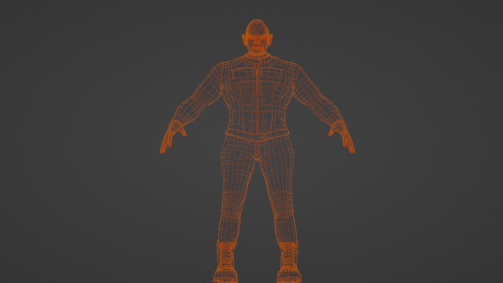 【3Dキャラクター】異星人パイロット アダム