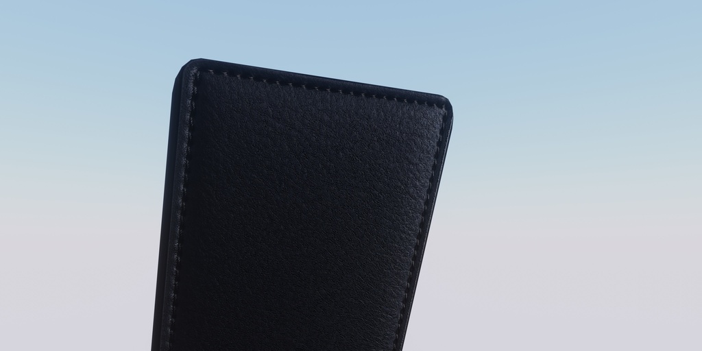 【3D小道具】ローポリ警察手帳