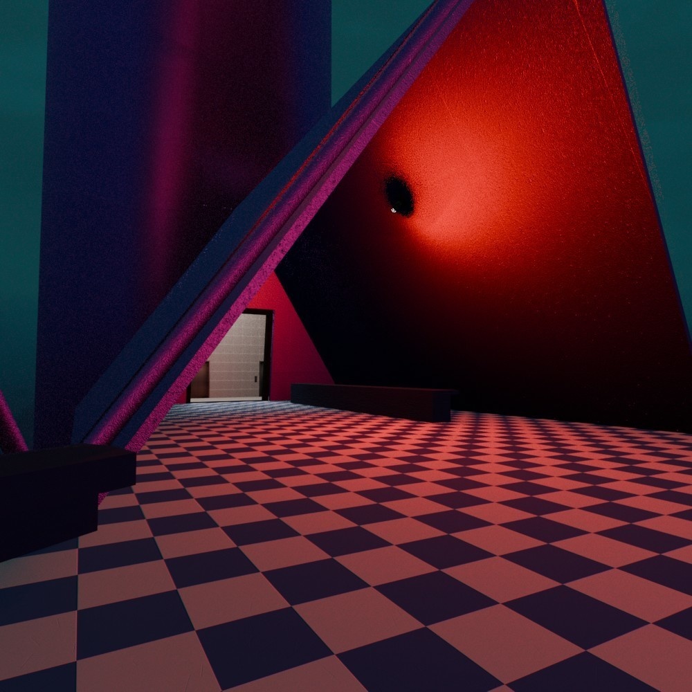 【3Dワールド】深海アクアリウムバー ポセイドン(ローポリ)