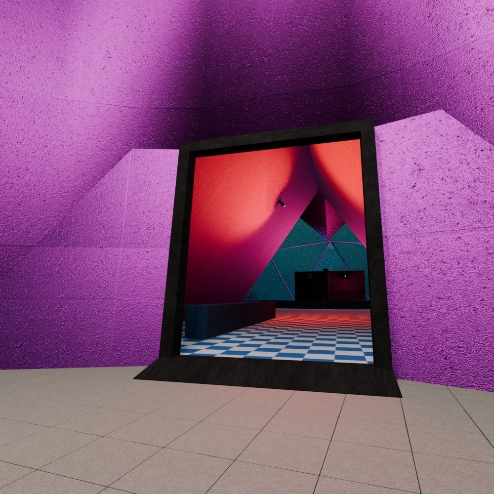 【3Dワールド】深海アクアリウムバー ポセイドン(ローポリ)