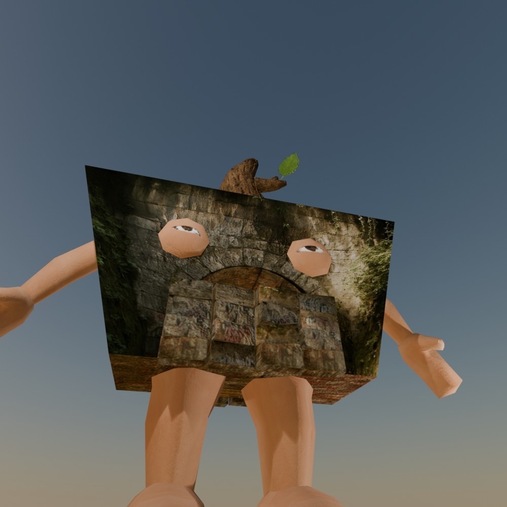 【3Dキャラクター】福岡県ご当地 非公認キャラ「いぬなキン」