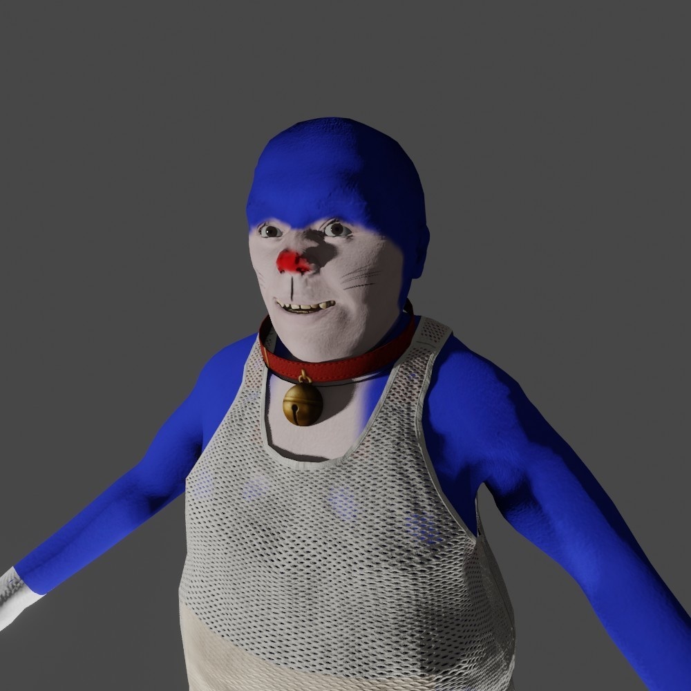 【3Dキャラクター】危険な道化師ダニエル
