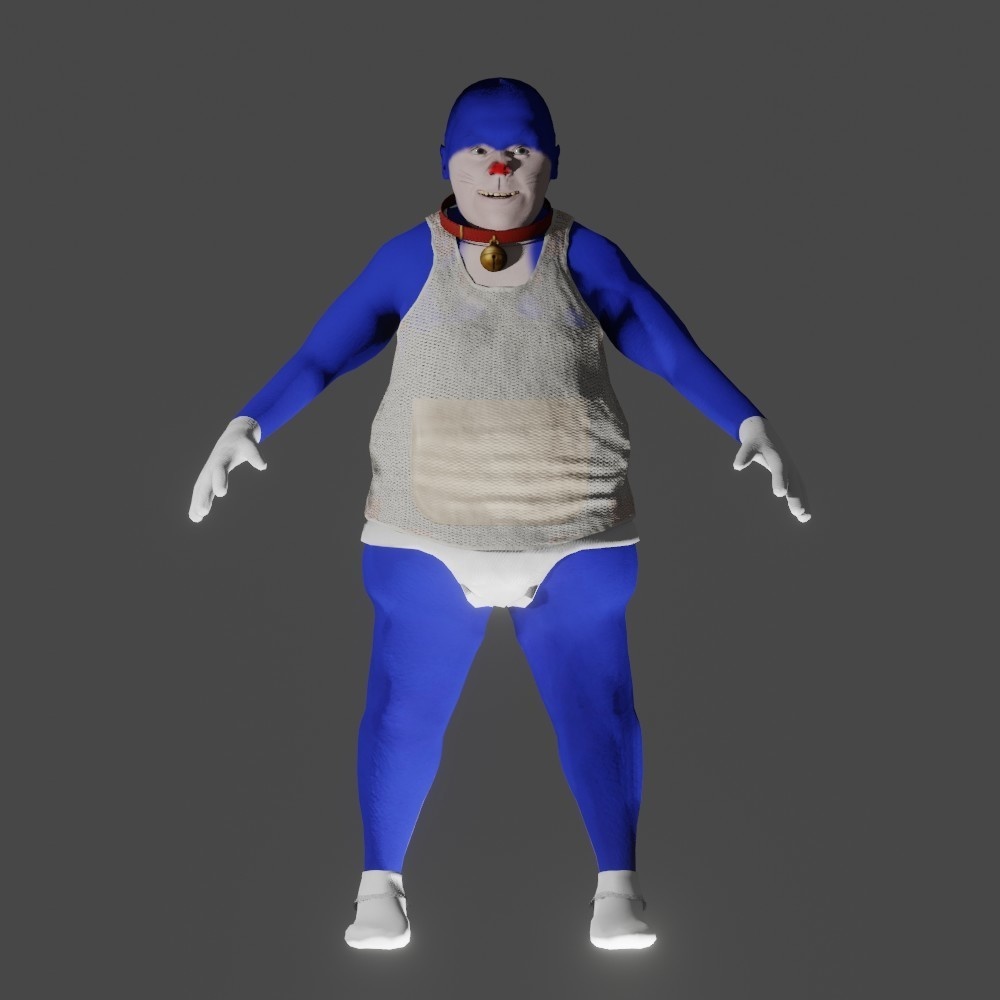 【3Dキャラクター】危険な道化師ダニエル