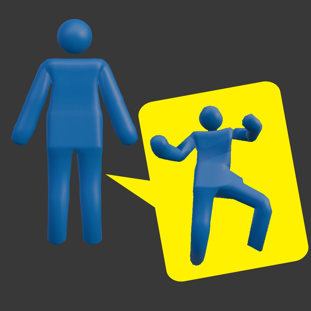 【3Dキャラクター】トイレの妖精ジェイコブ(ローポリ)