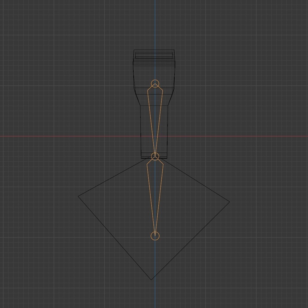 【3Dモデル名称】コンビニの検品端末(ローポリ)