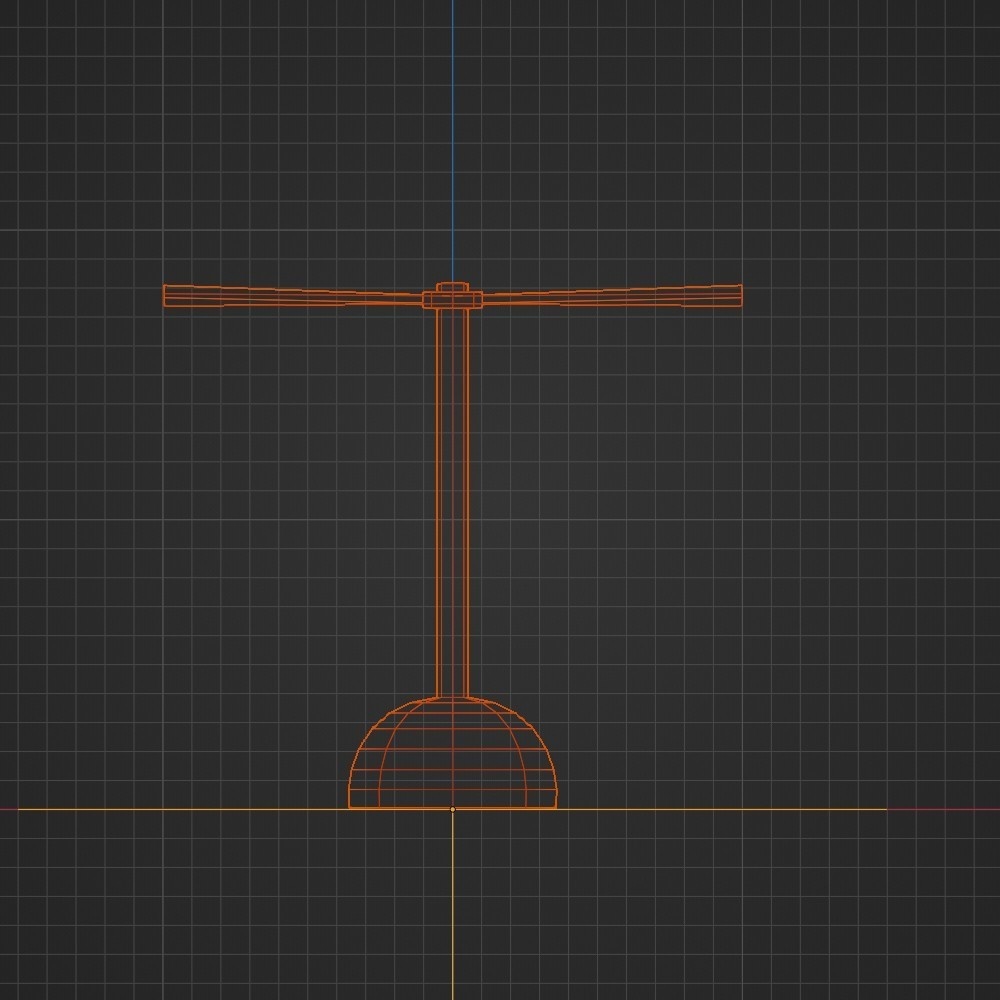 【3D小道具】ダニエルの竹とんぼ(ローポリ)