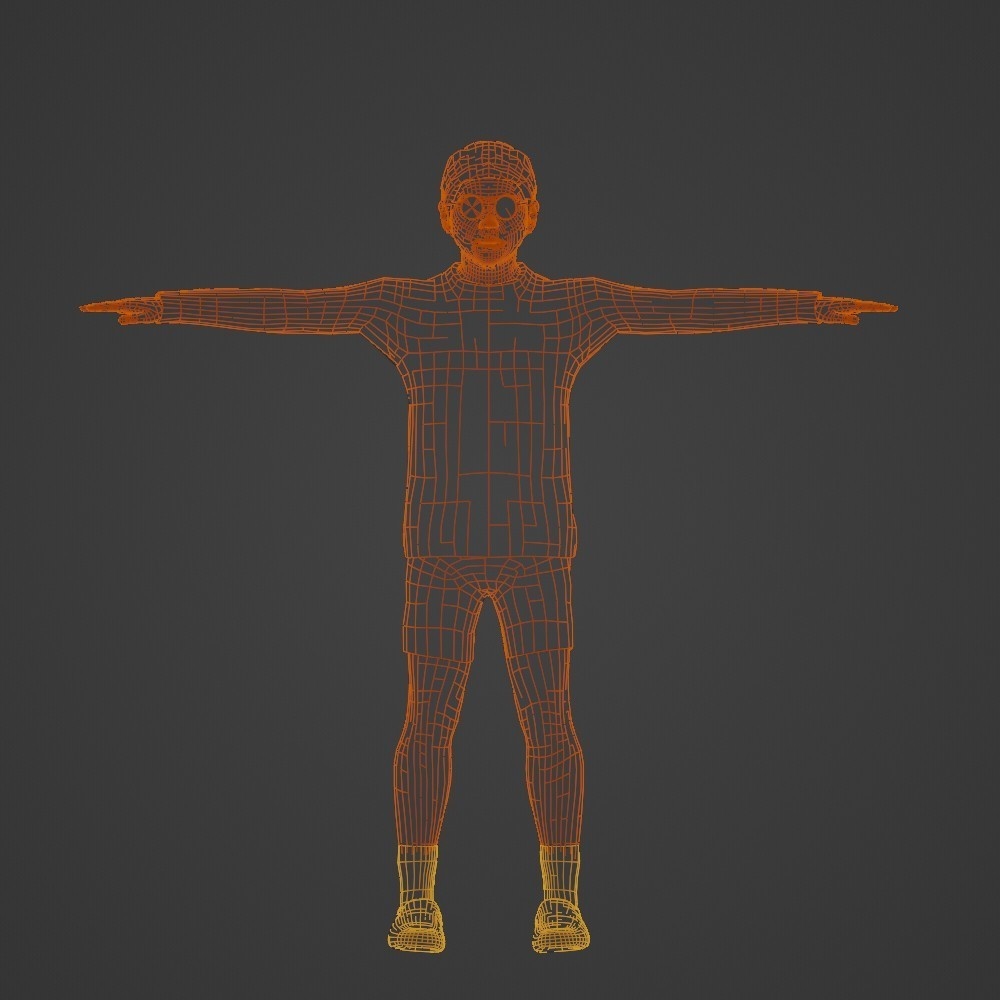 【3Dキャラクター】きみやす君