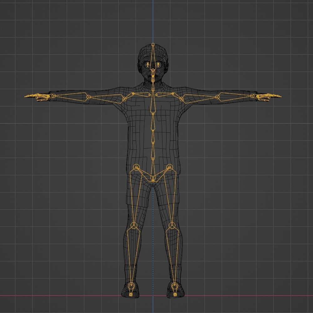 【3Dキャラクター】きみやす君