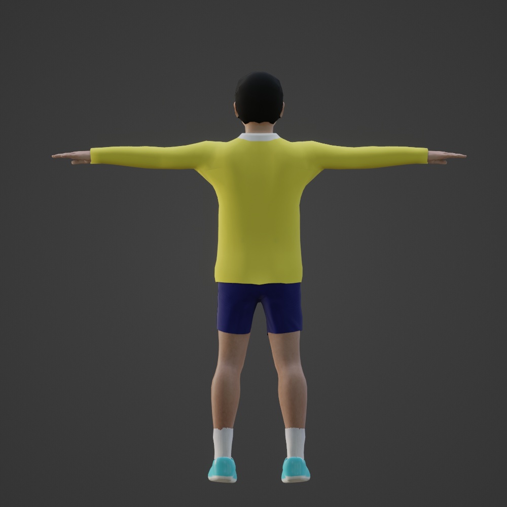 【3Dキャラクター】きみやす君