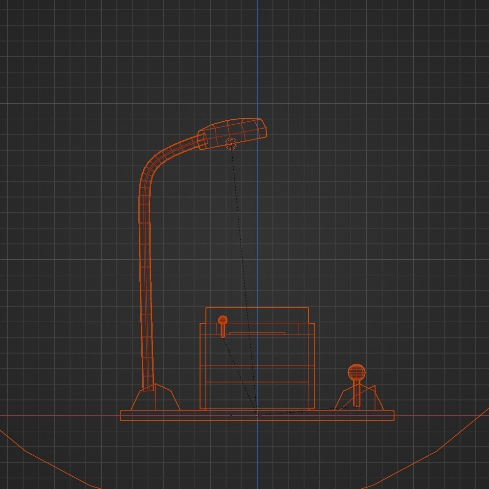 【3D小道具】ダニエルの愛車(ローポリ)
