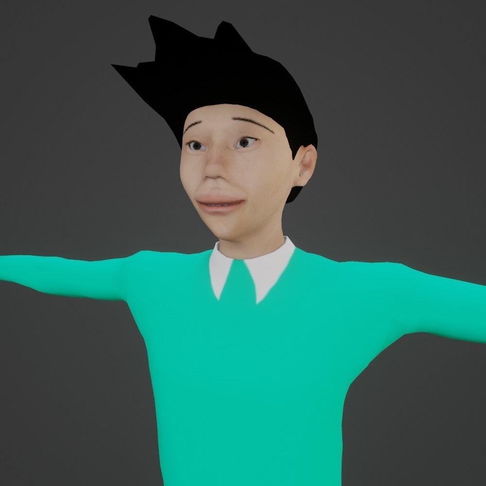 【3Dキャラクター】みちる君