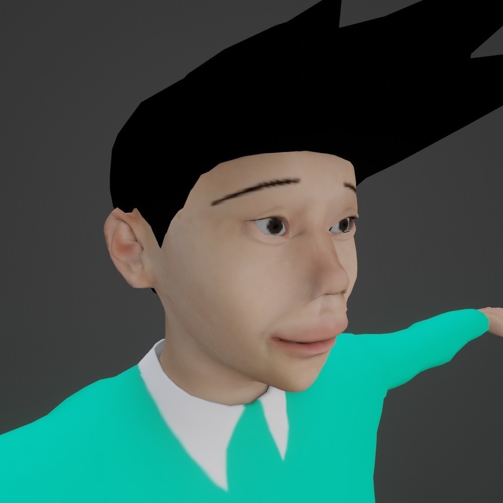 【3Dキャラクター】みちる君