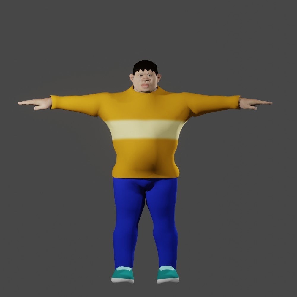 【3Dキャラクター】けんちゃん