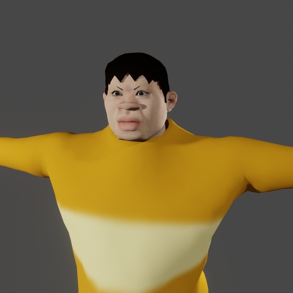 【3Dキャラクター】けんちゃん