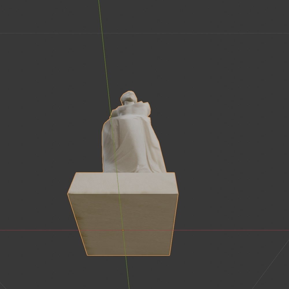 【3D小道具】ヴィーナスの置物(ローポリ)