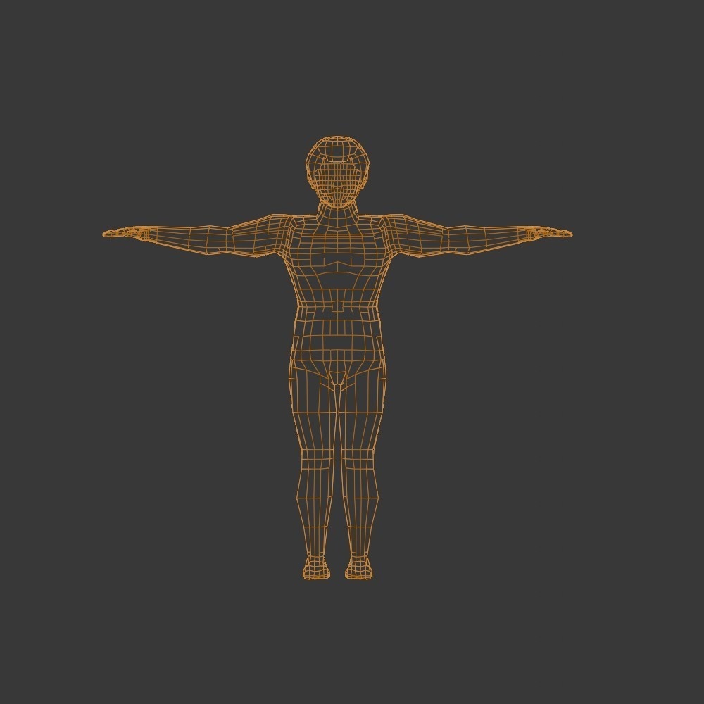 【3Dキャラクター】ダビデさん(ローポリ)