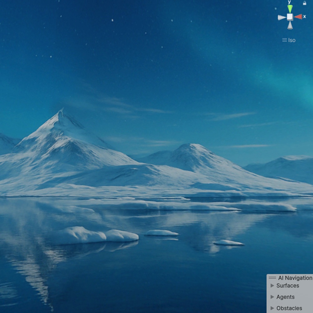 【3D環境・ワールド】南極 Skyboxマテリアル unityパッケージ
