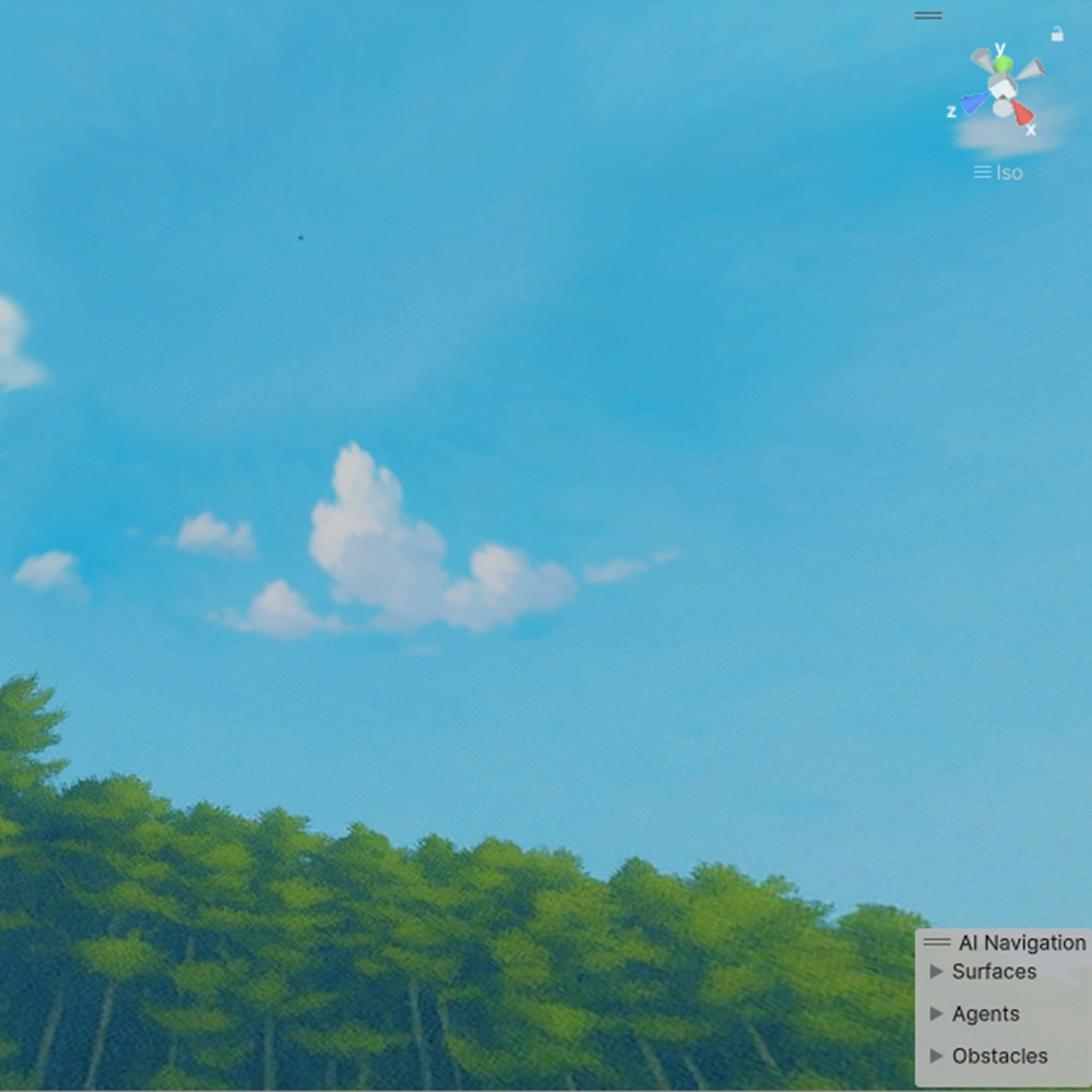 【3D環境・ワールド】孤島の風景 Skyboxマテリアル unityパッケージ