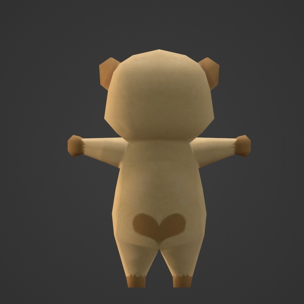 【3Dキャラクター】謎っ子どうぶつ(ローポリ)