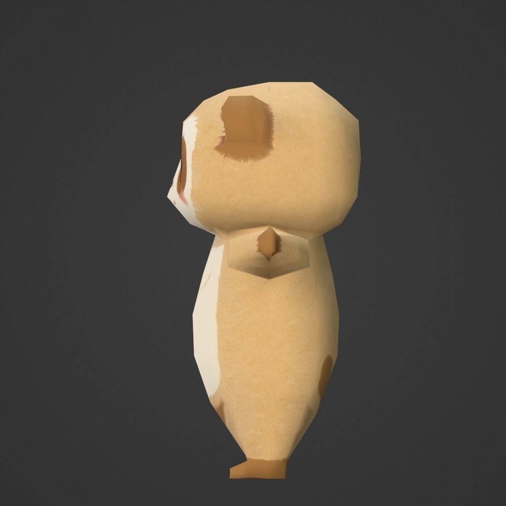 【3Dキャラクター】謎っ子どうぶつ(ローポリ)