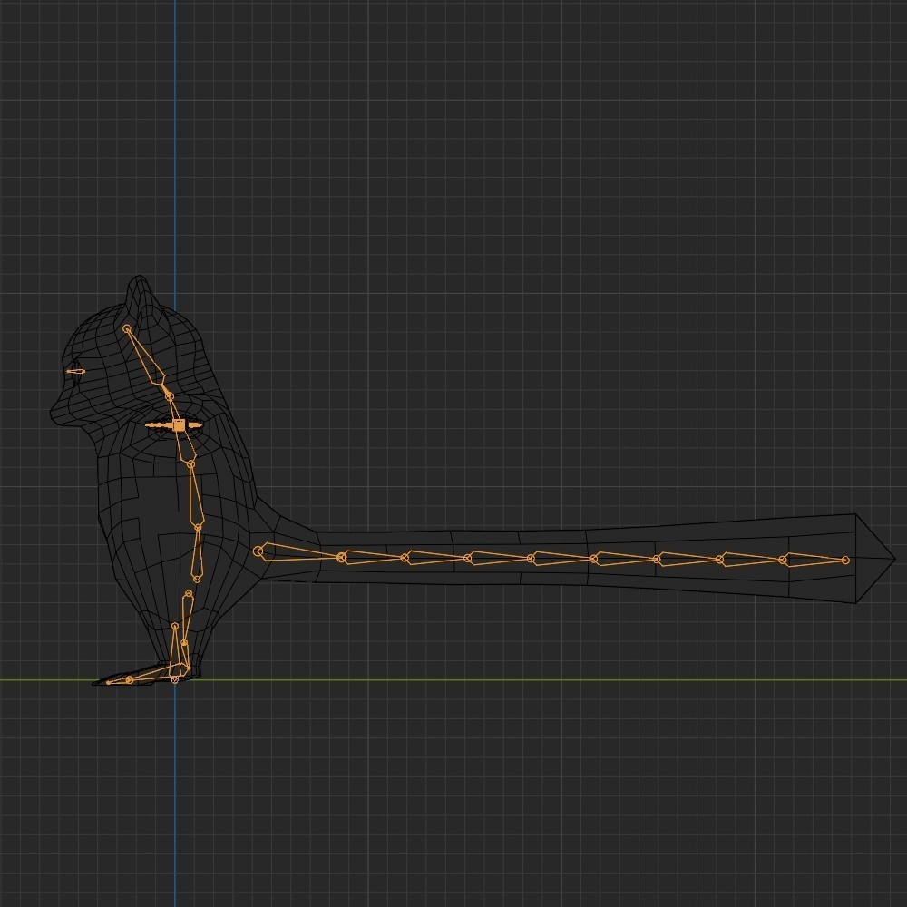 【3Dキャラクター】ショウガラゴ(ローポリ)