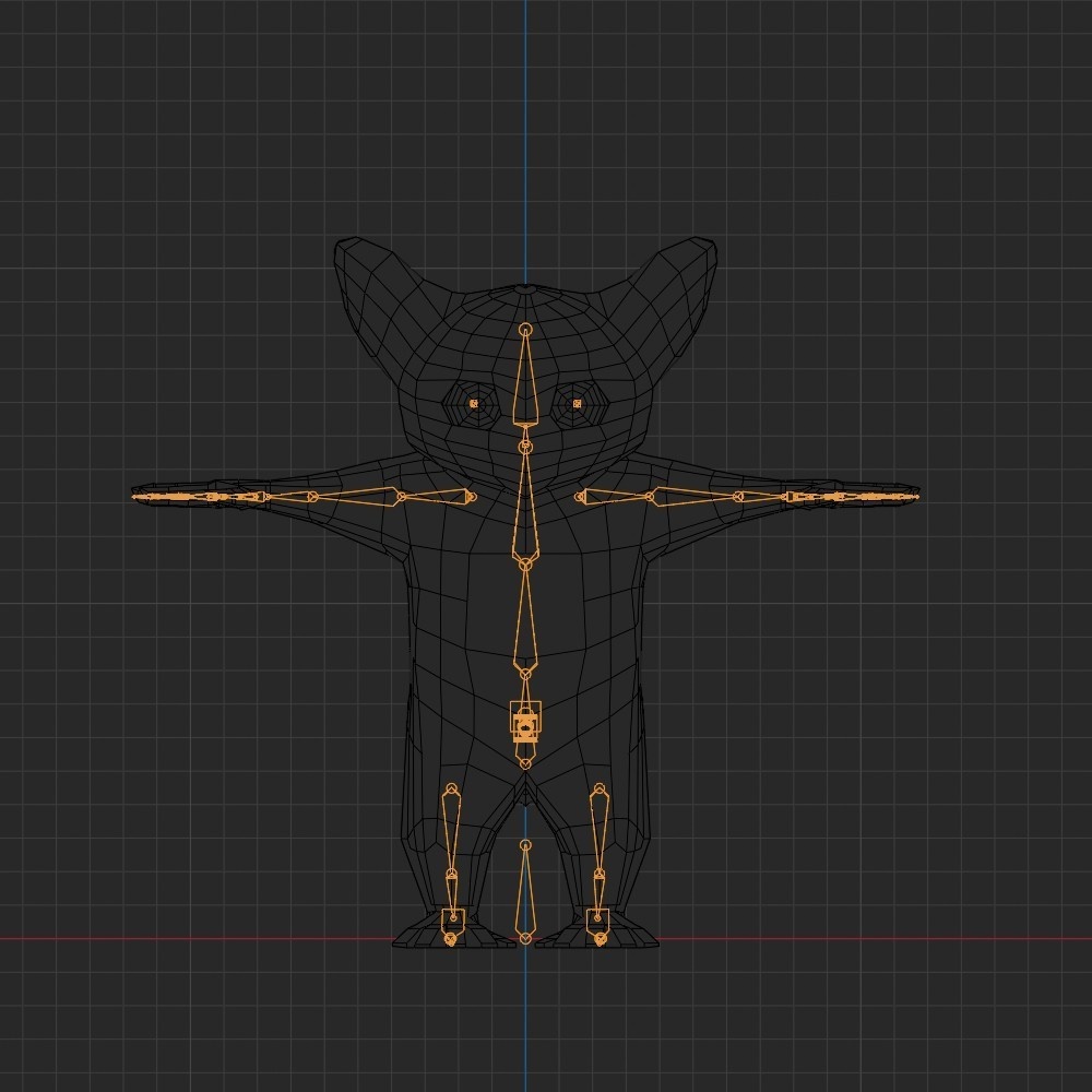 【3Dキャラクター】ショウガラゴ(ローポリ)