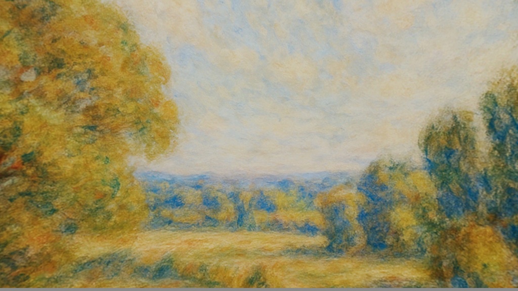 【3D環境・ワールド】ルノアールな風景 Skyboxマテリアル unityパッケージ