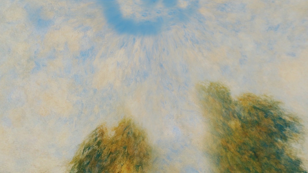 【3D環境・ワールド】ルノアールな風景 Skyboxマテリアル unityパッケージ