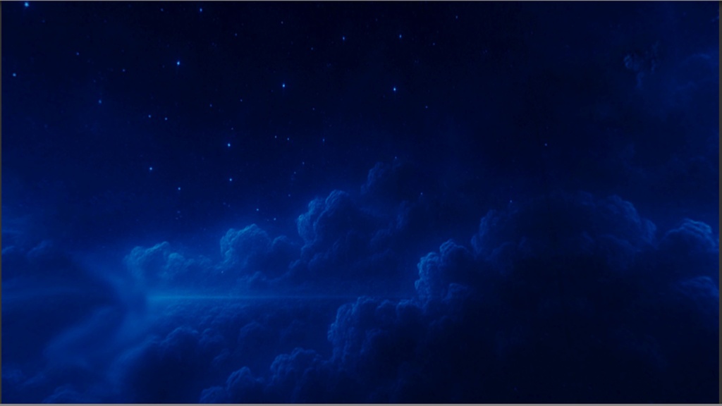 【3D環境・ワールド】雲の上の三日月 Skyboxマテリアル unityパッケージ