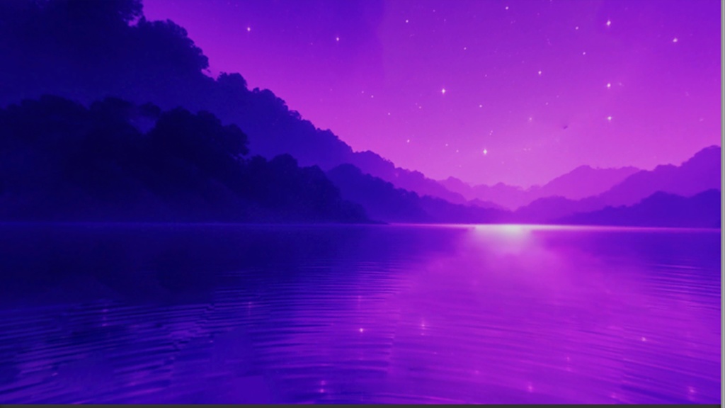 【3D環境・ワールド】湖畔のピンクムーン Skyboxマテリアル unityパッケージ