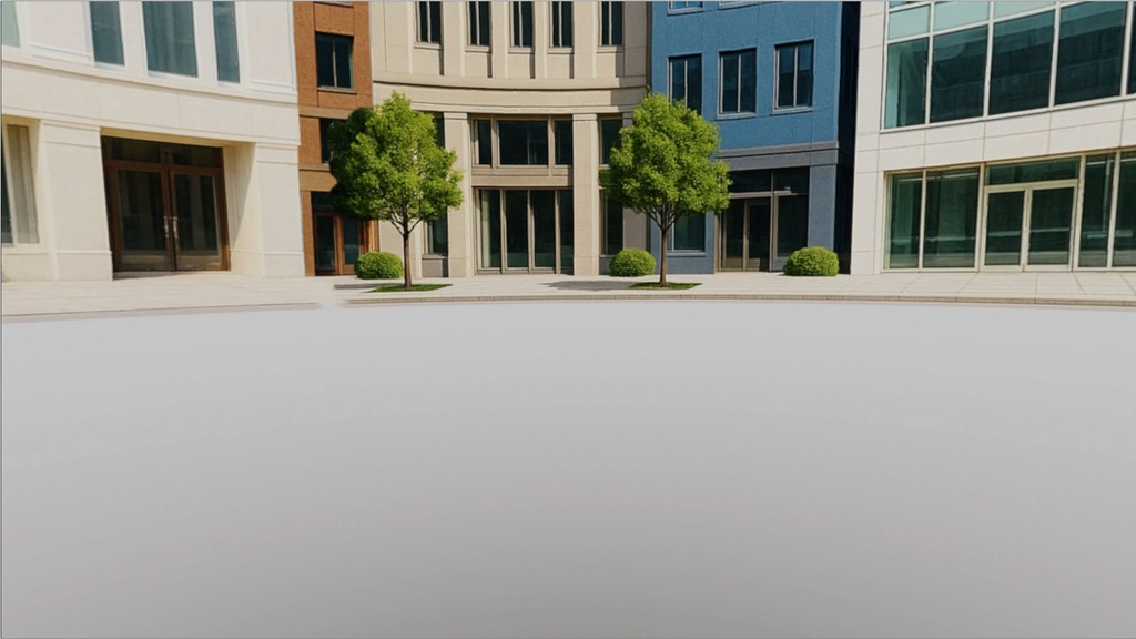 【3D環境・ワールド】オフィス街 Skyboxマテリアル unityパッケージ