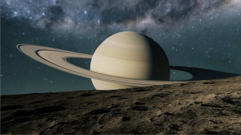 【3D環境・ワールド】土星の眠る丘 Skyboxマテリアル unityパッケージ