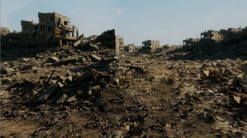 【3D環境・ワールド】廃都の空 Skyboxマテリアル unityパッケージ