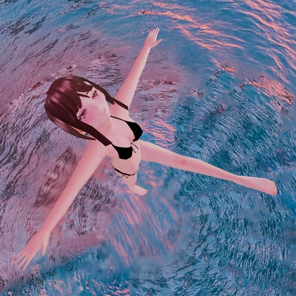 【3Dキャラクター】アンドロイドでエクセレントなローポリさとみさん