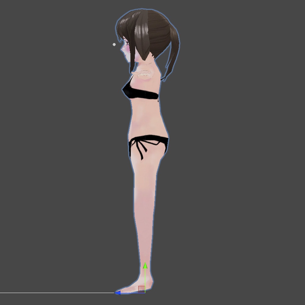 【3Dキャラクター】アンドロイドでエクセレントなローポリさとみさん