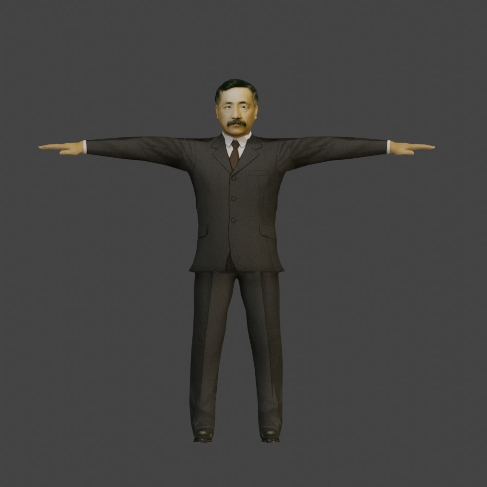 【3Dキャラクター】夏目師匠