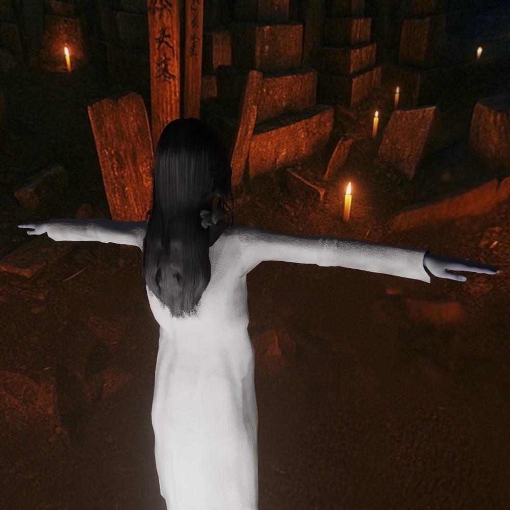 【3Dキャラクター】怨川さん