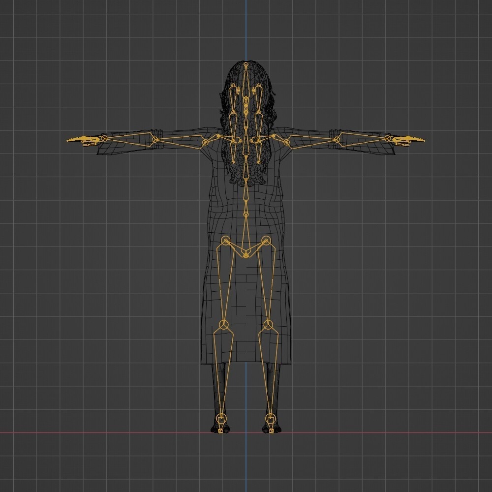 【3Dキャラクター】怨川さん