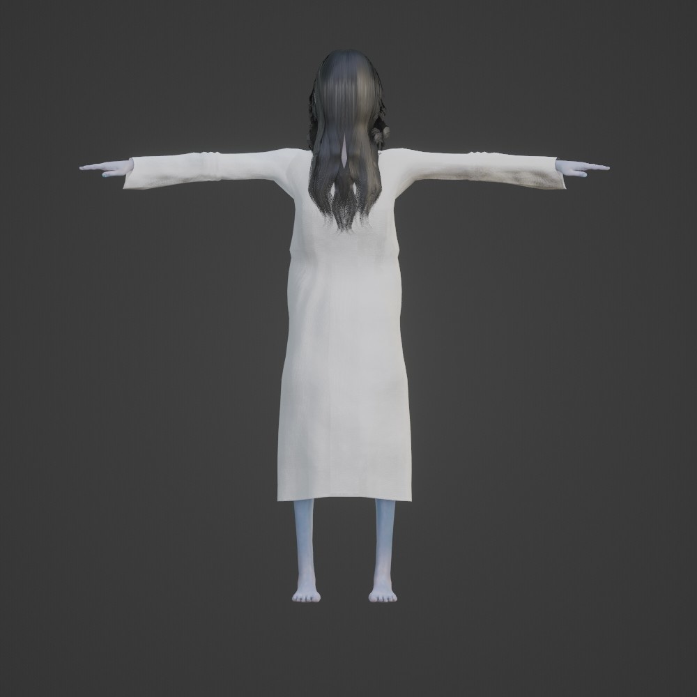 【3Dキャラクター】怨川さん