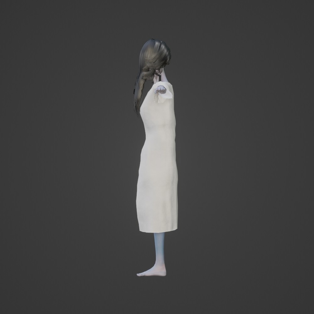 【3Dキャラクター】怨川さん