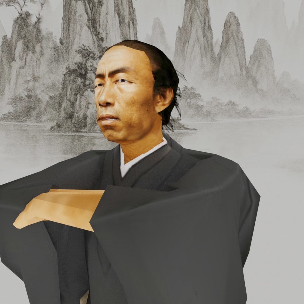 【3Dキャラクター】坂本龍馬
