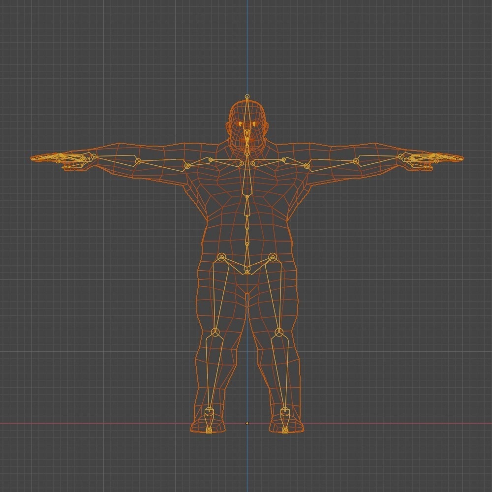 【3Dキャラクター】ゴーレム(ローポリ)