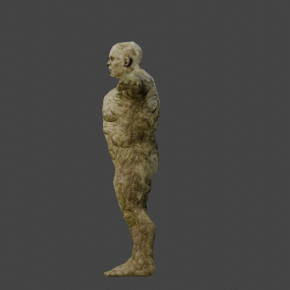 【3Dキャラクター】ゴーレム(ローポリ)