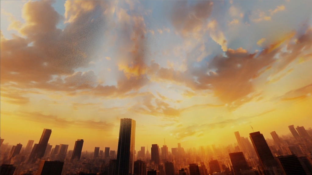 【3D環境・ワールド】いつかの朝焼けパート2(湾岸スカイライン) Skyboxマテリアル